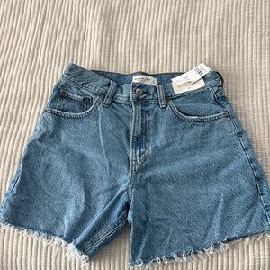 Abercrombie & Fitch Classic Blue Jean Shorts